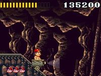 une photo d'Ã©cran de Super Adventure Island sur Nintendo Super Nes